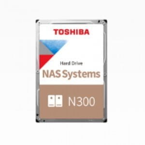 Toshiba N300 NAS - 3.5inch - 8000 GB hard drive - 7200 rpm HDWG480UZSVA