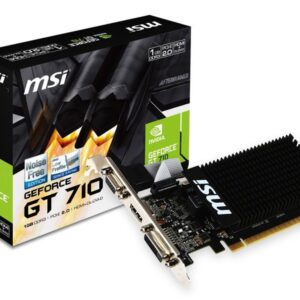 Tarjeta gráfica MSI GeForce GT710 1GD3H LP 1GB V809-1899R