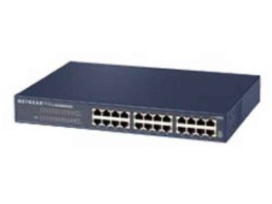 Commutateur Non-géré Fast Ethernet (10/100) Netgear Bleu JFS524-200EUS