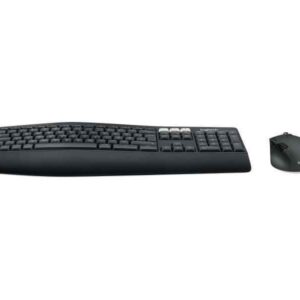 German Keyboard QWERTZ Wireless + Bluetooth Logitech MK850 RF 920-008221 (Black)