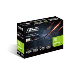 Carte graphique ASUS GT710-SL-2GD5 GeForce GT 710 2Go GDDR5 90YV0AL3-M0NA00