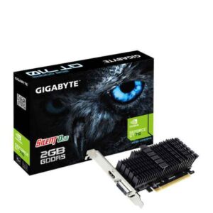 Carte graphique Gigabyte GeForce GT 710 2Go GDDR5 GV-N710D5SL-2GL