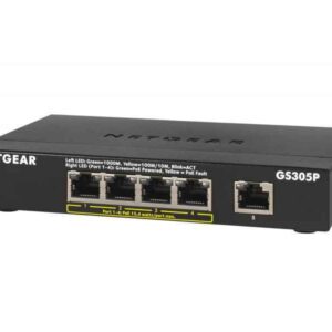 Commutateur de réseau non-géré Netgear Gigabit Ethernet (10/100/1000) Connexion Ethernet
