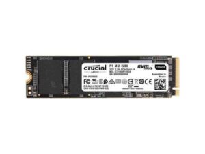 Crucial 1 TB SSD P1 3D NAND NVMe PCIe M.2 Solid State Disk - CT1000P1SSD8