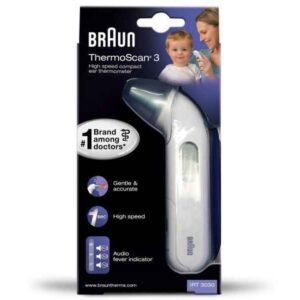 Thermomètre auriculaire Braun Thermoscan IRT3030