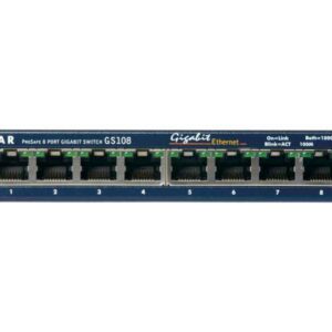 NETGEAR Switch Pro Safe 8-port 10/100/1000 GS108GE