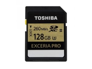 Toshiba SD Card Exceria Pro N101 UHS2 U3 128GB THN-N101K1280E6