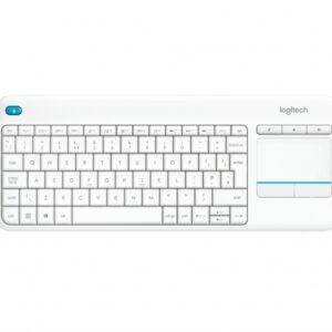 Logitech Wireless Touch Keyboard K400 Plus White US-INT'L-Layout 920-007146