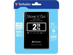 Verbatim Store 'n' Go Externe Festplatte 2TB Schwarz 53177