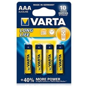 Batterie Varta Alkaline Micro AAA Longlife Blister (4-Pack) 04103 110 414