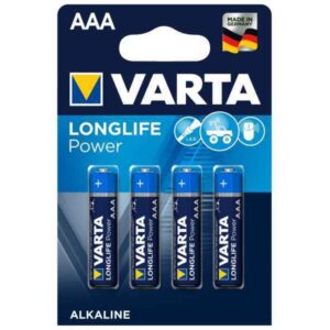 Battery Varta Longlife Power LR03 Micro AAA (4 pcs)