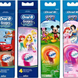 Oral-B Stages Power brush heads 4pcs pack Mix EB10-4