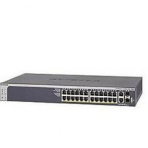 Netgear Switch 28x1000 PoE+ 2x10GBT 2xSFP+ S3300-2 - GS728TXP-100NES