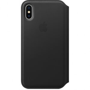 Apple iPhone X Leather Folio Black MQRV2ZM/A