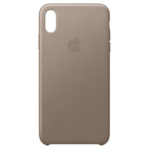 Apple iPhone XS Max Leather Case Taupe MRWR2ZM/A