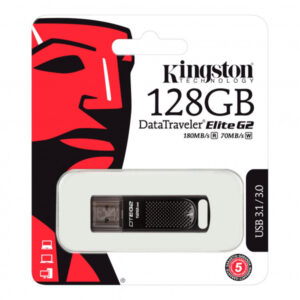 Kingston DataTraveler Elite G2 128GB USB FlashDrive 3.0 DTEG2/128GB