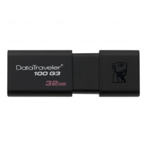 Kingston DataTraveler 100 G3 32GB USB FlashDrive 3.0 DT100G3/32GB-3P
