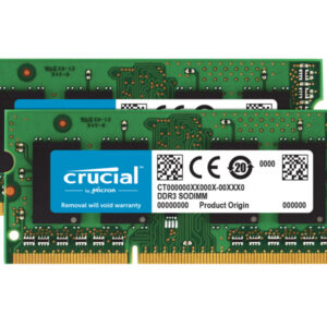 Crucial DDR3L 8GB 2x4GB SO DIMM 204-PIN CT2KIT51264BF160B