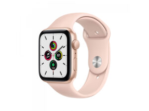 Apple Watch SE Gold Aluminium 44mm Pink Sand Sport Band DE MYDR2FD/A