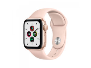 Apple Watch SE Gold Aluminium 40mm Pink Sand Sport Band DE MYDN2FD/A
