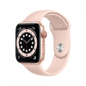 Apple Watch Series 6 Gold Aluminium 4G Pink Sand Sport Band DE MG2D3FD/A