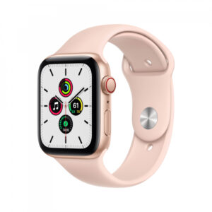 Apple Watch SE Gold Aluminium 4G Pink Sand Sport Band DE MYEX2FD/A