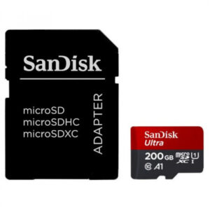 SanDisk carte mémoire MicroSDXC Ultra 200GB SDSQUA4-200G-GN6MA
