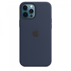 Apple iPhone 12 Pro Max Silicone Case with MagSafe - Deep Navy - MHLD3ZM/A