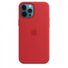 Apple iPhone 12 Pro Max Silicone Case with MagSafe - (PRODUCT)RED - MHLF3ZM/A