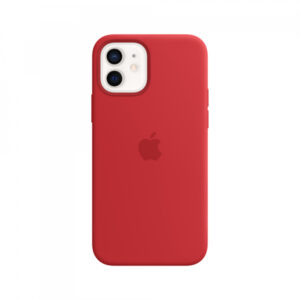 Apple iPhone 12/12 Pro Silicone Case with MagSafe - (PRODUCT)RED - MHL63ZM/A