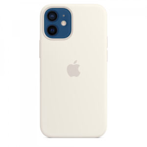 Apple iPhone 12 mini Silicone Case with MagSafe - White - MHKV3ZM/A
