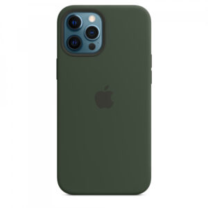 Apple iPhone 12 Pro Max Silicone Case MagSafe - Cypress Green - MHLC3ZM/A