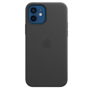 Apple iPhone 12 / 12 Pro Leather Case MagSafe - Black - MHKG3ZM/A