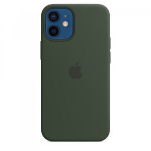 Apple iPhone 12 mini Silicone Case MagSafe - Cypress Green - MHKR3ZM/A