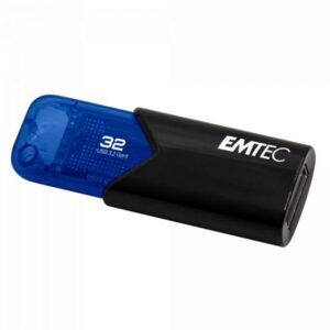 USB FlashDrive 32GB EMTEC B110 Click Easy (Blau) USB 3.2 (20MB/s)