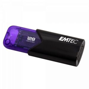 USB FlashDrive 128GB EMTEC B110 Click Easy (Violett) USB 3.2 (20MB/s)