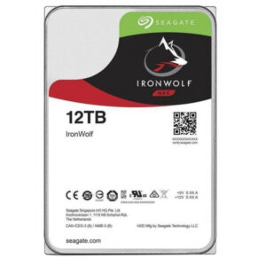 Seagate NAS HDD IronWolf - 3.5inch - 12000 Go - 7200 tr/min ST12000VN0008