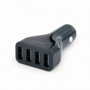 EnerGenie USB-Autoladegerät mit 4 Anschlüssen Black 4