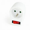EnerGenie Switchable plug-in French AC socket (White) EG-AC1F-01-W