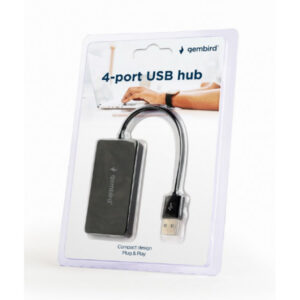 Gembird 4 Port USB-Hub - UHB-U2P4-04
