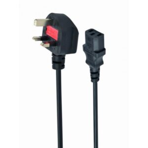 Câble d'alimentation CableXpert UK (C13) 5 A 1