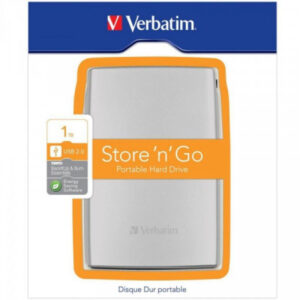HDD 2.5 USB3 1TB Verbatim Store 'n' Go Silver 53071