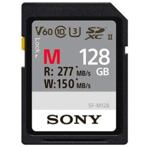 Sony SDXC Serie M 128GB UHS-II Clase 10 U3 V60 - SFG1M