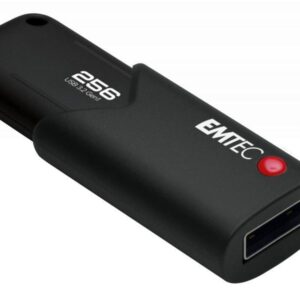 Clé USB  256GB EMTEC B120 Click Secure USB 3.2 (100MB/s)