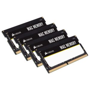 CORSAIR Mac Memory DDR4 32GB 4 x 8GB SO DIMM 260-PIN CMSA32GX4M4A2666C18