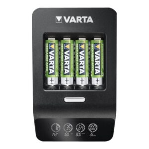 Varta Chargeur LCD Ultra Rapide + inkl. 4x AA 2100mAh 57685 101 441