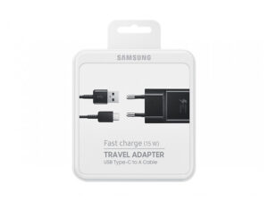 Samsung Chargeur rapide secteur USB type-C noir EP-TA20EBECGWW