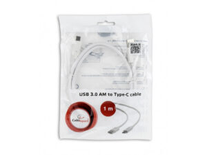 CableXpert Câble USB 3.0 vers Type-C AM / CM 1m CCP-USB3-AMCM-1M-W