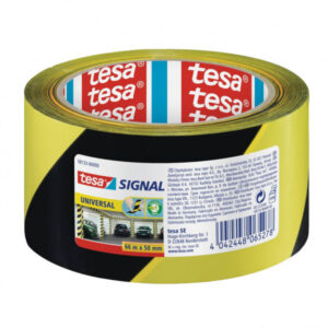 Tesa Marking Tape 50mm/66m (Yellow/Black)