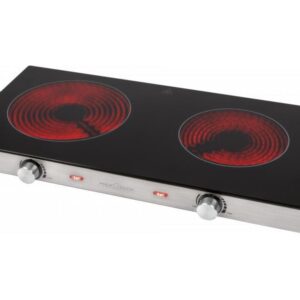ProfiCook Infrared Double Hotplate PC-DKP 1211 (Stainless Steel)
